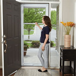 Storm doors