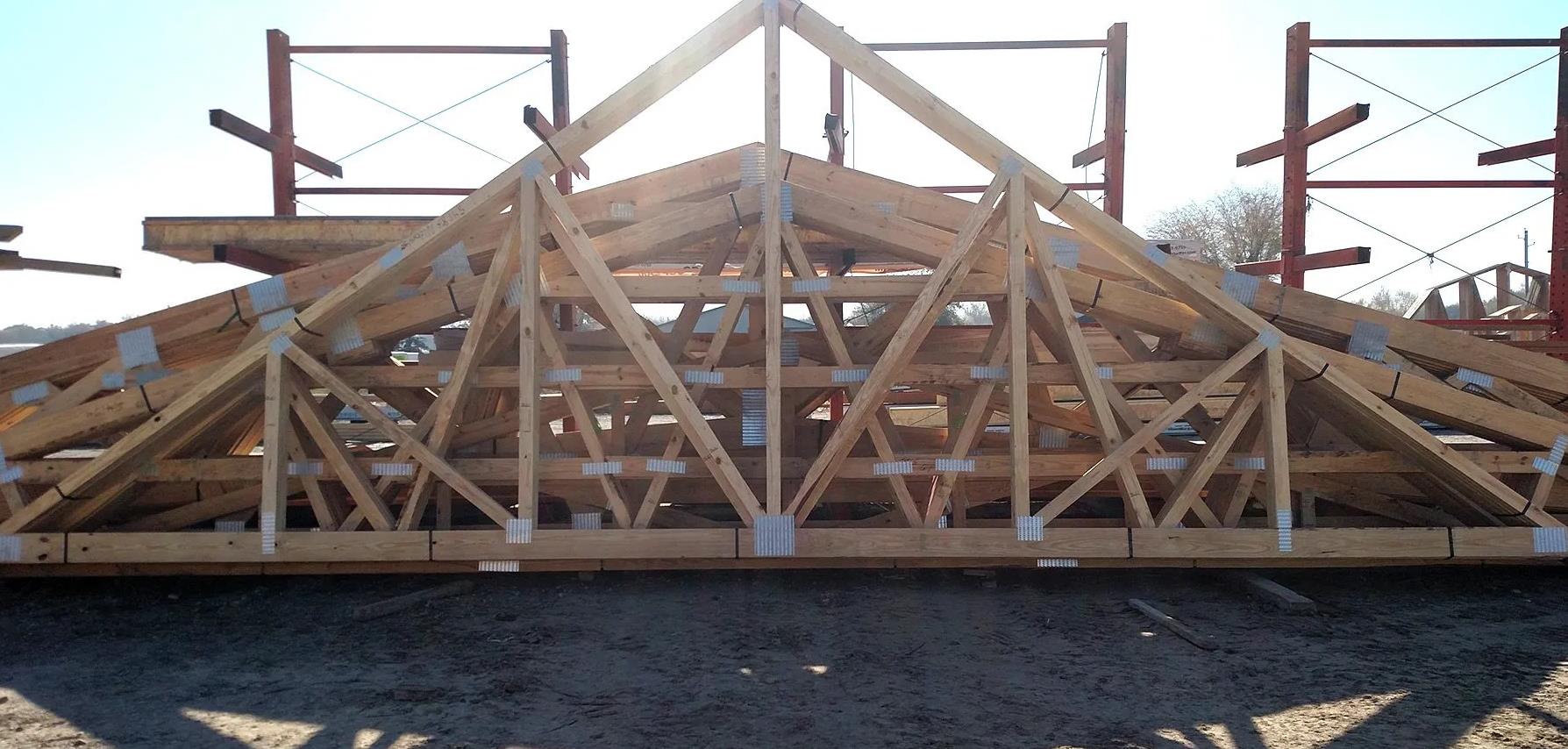 huff lumber timber trusses 22